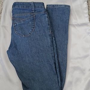 Blue Asphalt Low Rise Skinny Jeans